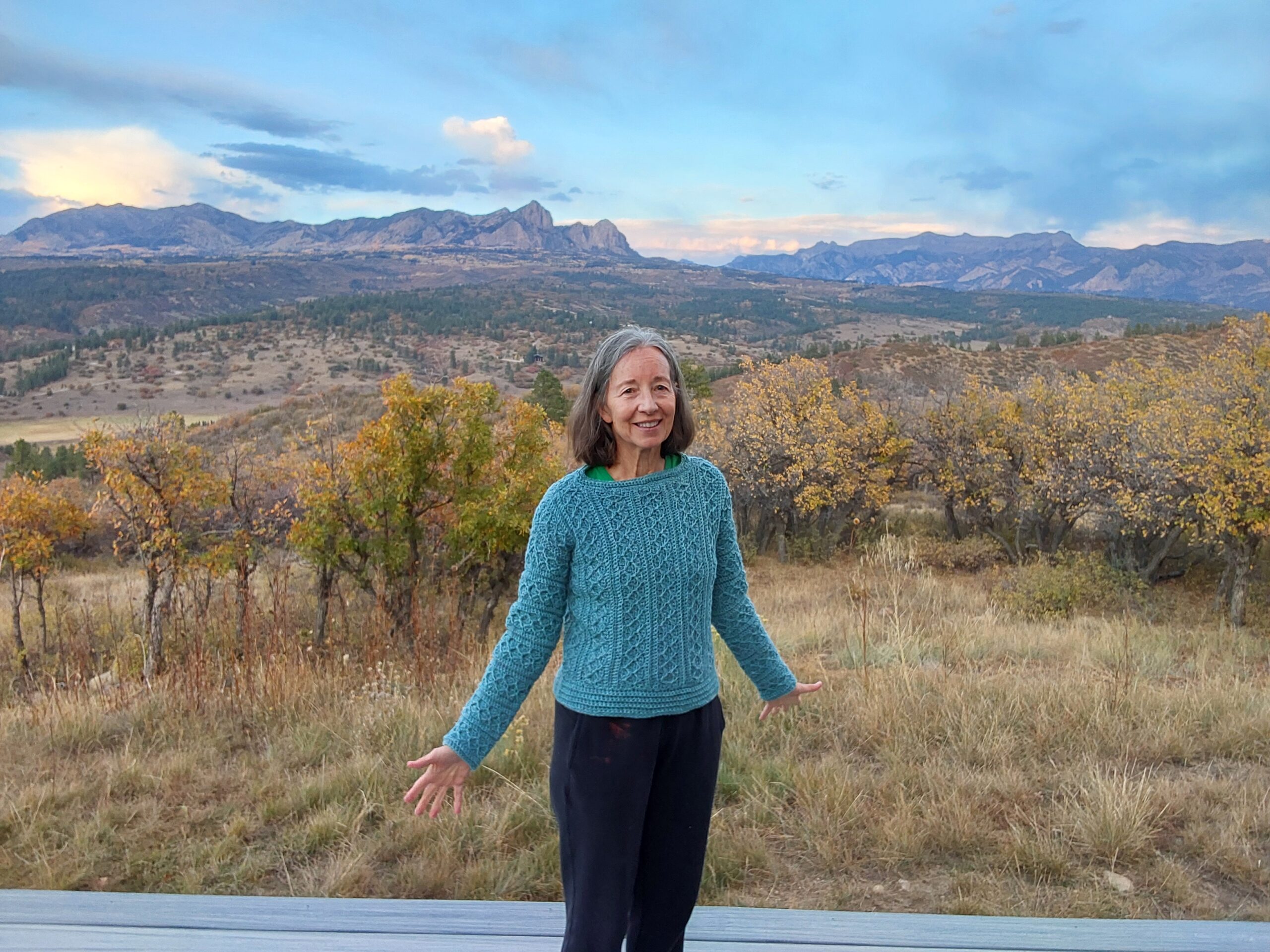 Lena Fedotova sweater