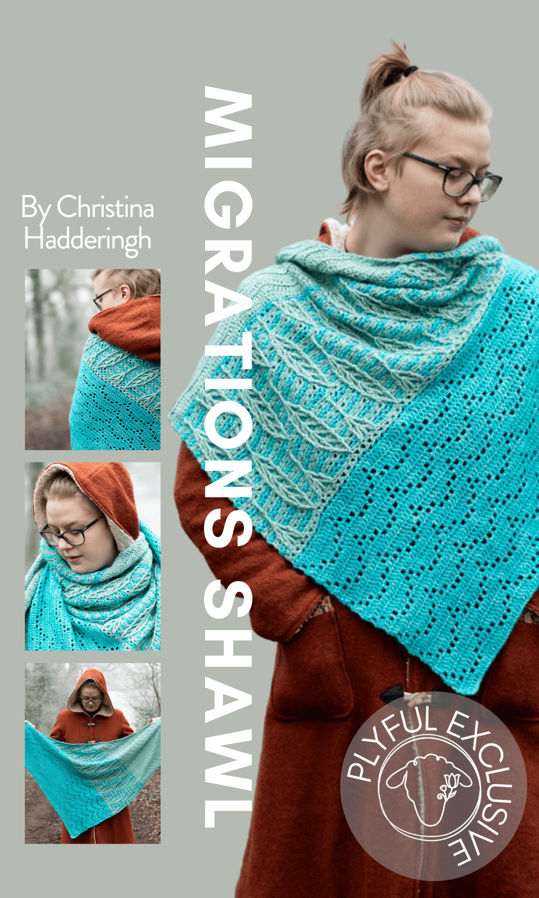 Migrations Shawl by Christina Hadderingh