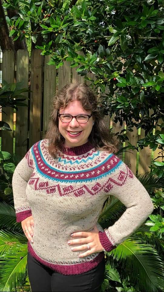 Jennifer’s Aztec Sweater